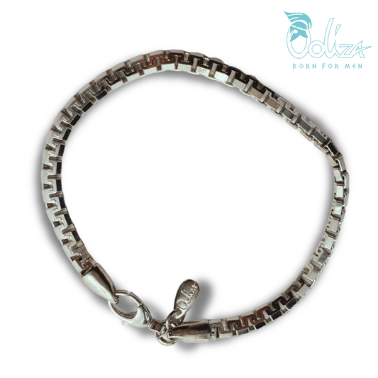 Bracciale Greca Rodio/Brunito