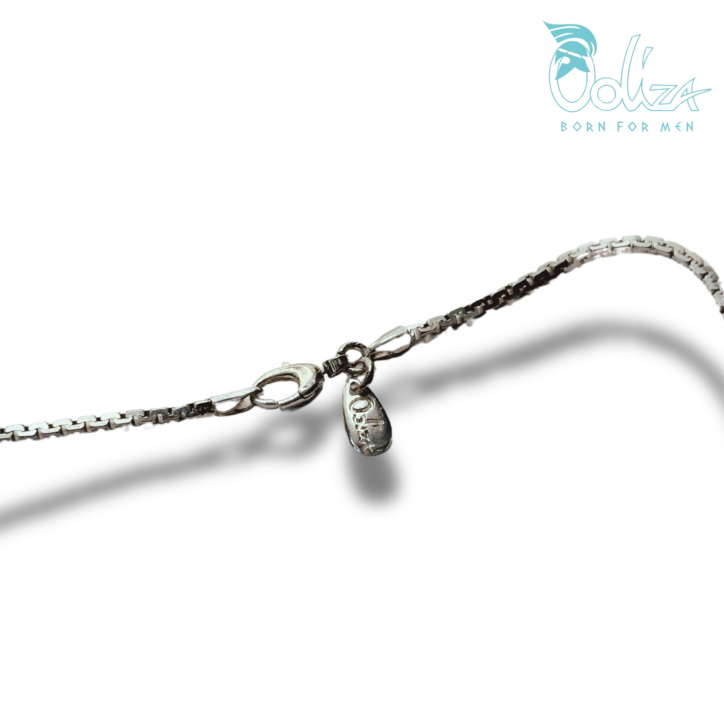 Collana Sottile Greca Rodio/Brunita