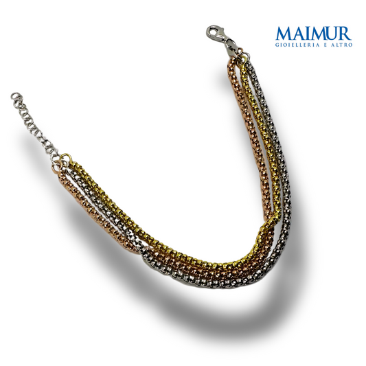 Bracciale Maimur ® 3 Colori Argento 925 Coreana
