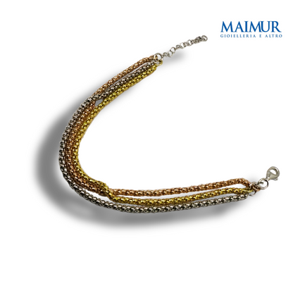 Bracciale Maimur ® 3 Colori Argento 925 Coreana